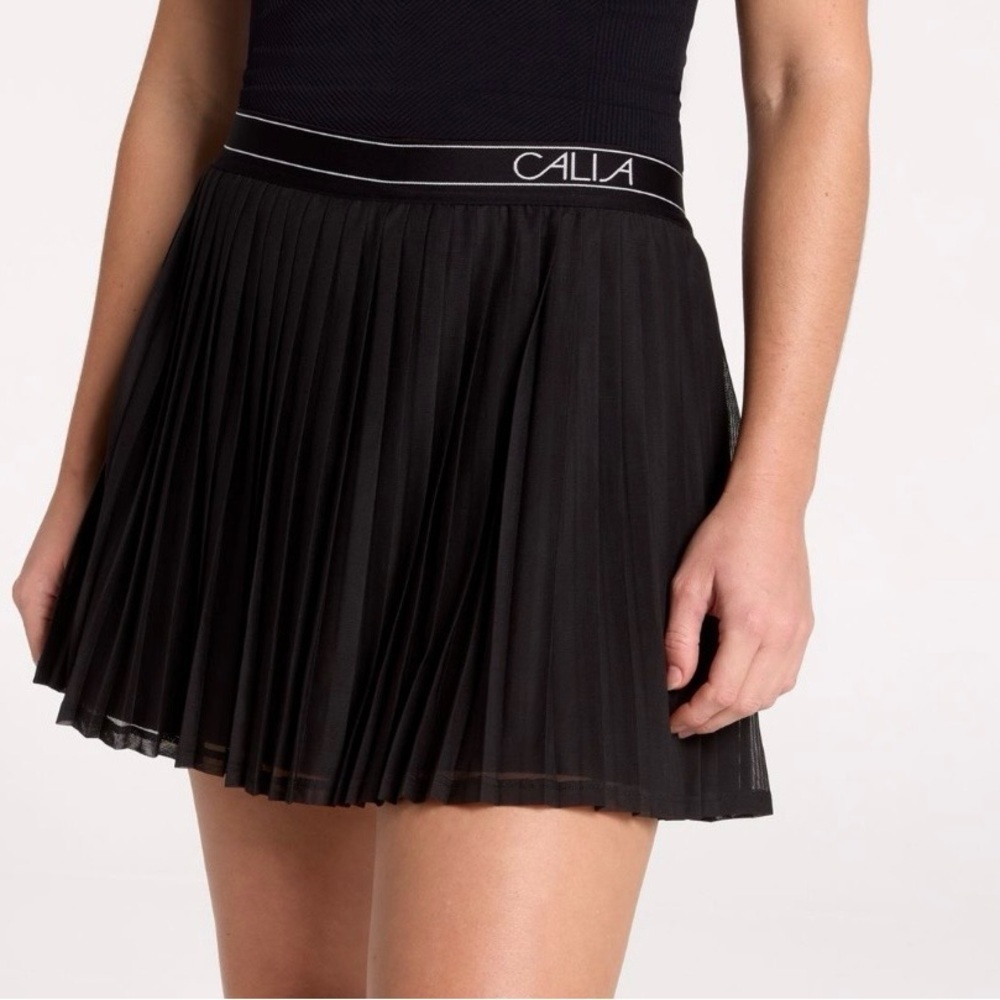 Calia Black Pleated Tennis Skort NWT